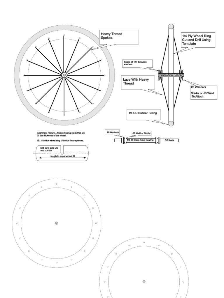 DIY Brass Axle Bearing Wheel Guide | PDF