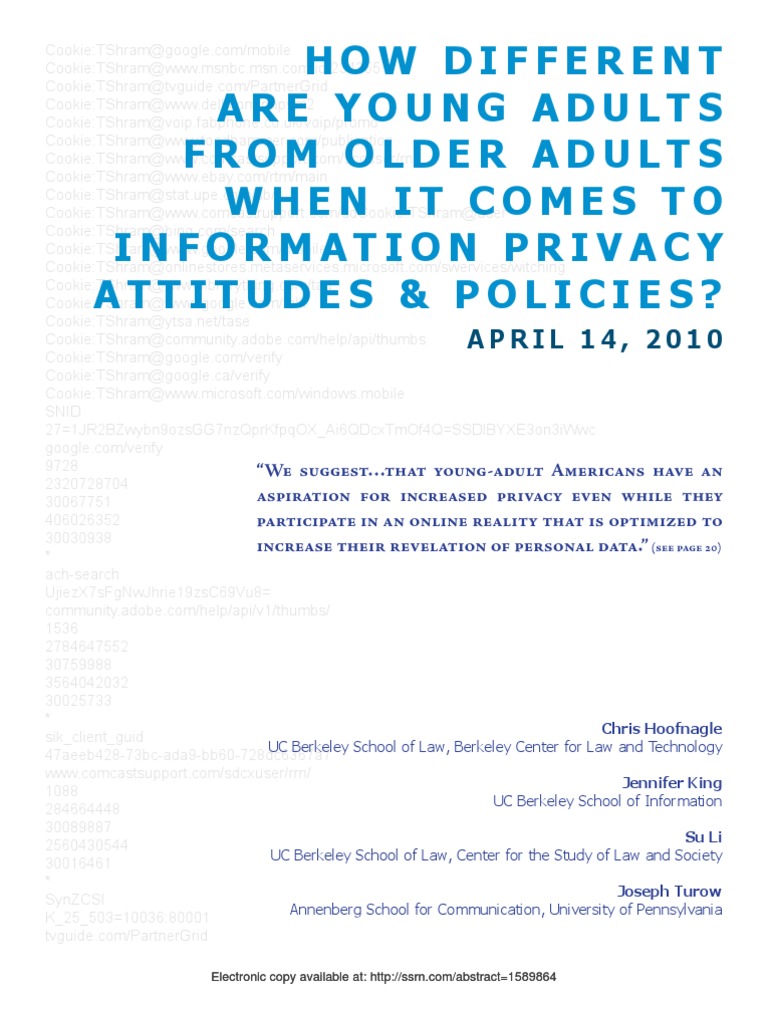 How Different Are Young Adults From Older Adults When It Comes To ...