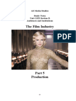 The Film Industry: AS Media Studies Study Notes Unit G322 Section B Audiences and Institutions