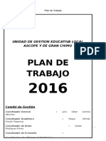 Plan anual de trabajo de la Red Educativa Ceba Ascope Gran Chimu