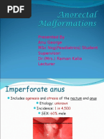 Download ANORECTAL MALFORMATIONppt by blessy SN301440184 doc pdf