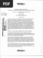 The Erection of a Wall Between Intelligence and Law Enforcement Investigations