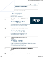 Calculos de Funcion Renal