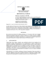 Texto de La Sentencia Que Ordena Al Gobierno Crear Plan de Agua Potable para El Sur de La Guajira