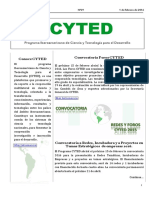 Boletín Cyted Nº29 2016 Web 