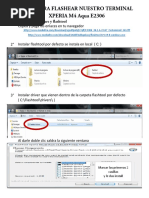 Download Flasheo Xperia m4 Aqua e2306 by Alezito Talamazka SN301460022 doc pdf
