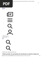 G1 - Polícia Prende Vice-presidente Do Facebook Na América Latina Em SP - Notícias Em São Paulo