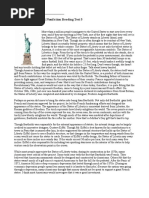 The Statue of Liberty Reading