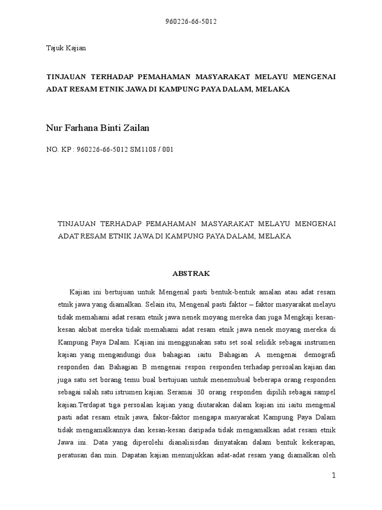 Documents Tips Kerja Kursus Stpm Pengajian Am Penggal 2 Pdf