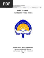 Download Buku Pedoman Penulisan TA by kakacoy SN30146777 doc pdf