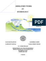 CE-341 Hydrology Lab Manual Final