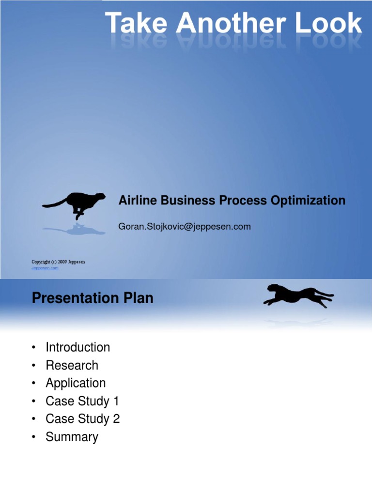 Airline Business Process Optimization | PDF | Business Process ...