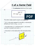 The Curl of A Vector Field