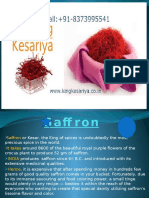 Saffron Benefits and Uses by King Kesariya