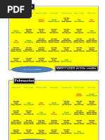 Calendario de Familia Romana 2020