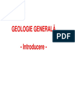 01. Introducere in Geologie - Prezentare 01 - Timpul Geologic