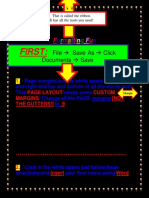 First:: File Save As Click Documents Save