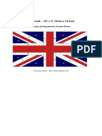 Free Union Jack Paper Piecing Pattern PDF