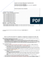 science framework alignment  k-2  2013