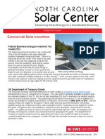 Commercial Solar Incentives