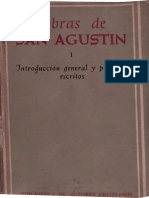 AGUSTÍN DE HIPONA - Obras completas, I. Escritos filosóficos (1.º). Introducción general y primeros escritos (BAC, Madrid, 1962-1969)