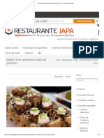 Molho Tarê_ Delicioso e Fácil de Preparar - Restaurante Japa