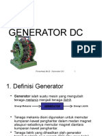 Prinsip Kerja Generator DC