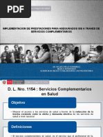 Servicios Complementarios Sis