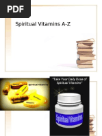 spiritual vitamins a-z