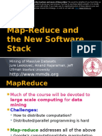 Map-Reduce and The New Software Stack: Mining of Massive Datasets Jure Leskovec, Anand Rajaraman, Jeff Ullman