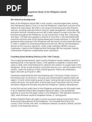 Bpi Analysis Savings And Loan Association Banks