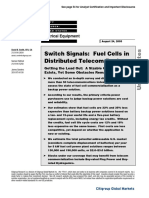 CitiGroup Fuel Cell Study 2005