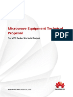 Huawei Backbone Microwave Technical Proposal for MTN Sudan Site Build Project