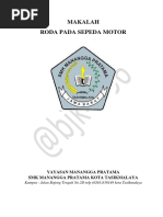 Makalah Roda Dan Ban Sepeda Motor