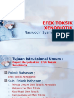 Efek Toksik Xenobiotik