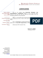 PBES Certification