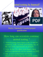 Should Animal Testing Be Banned