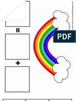 Rainbow Addition Mat