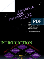 Impact of Life Style On Health