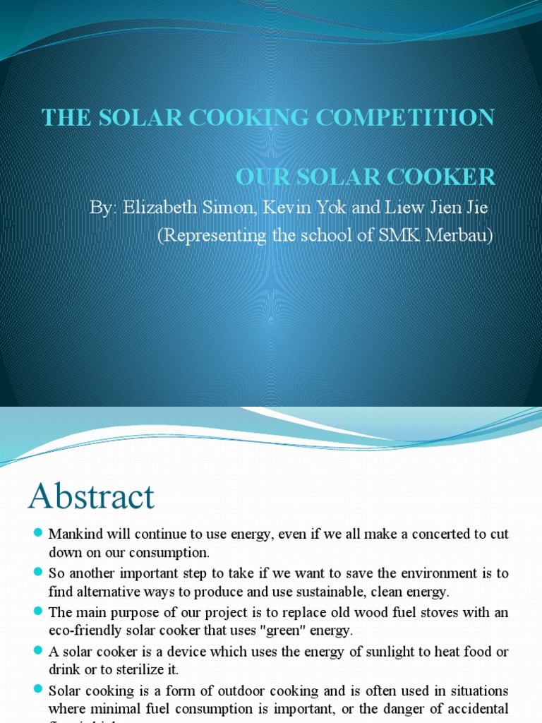 SOLAR COOKER. - ppt download