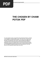Download the-chosen-by-chaim-potokpdf by gregory e bautista SN301653141 doc pdf