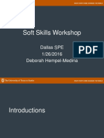 Soft Skills Workshop