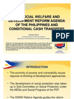 The Social Welfare and Development Reform Agenda of The Philippines and Conditional Cash Transfers