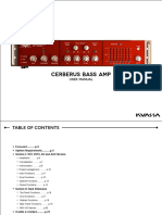 Cerberus Bass Amp Manual