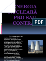 Energia Nucleară Pro Sau Contra