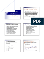 Chapter 2A- Capacity Planning