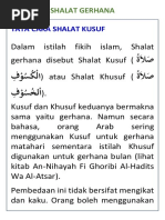 Shalat Gerhana PDF