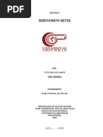 Download Referat Rhinosinusitis  by ade rezeki SN301695104 doc pdf