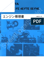 4E-FTE Engine Repair Manual - Japanese