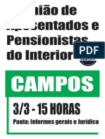 Cartaz Interior Campos